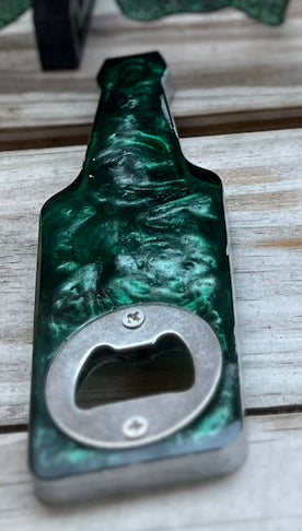 Resin bottle opener